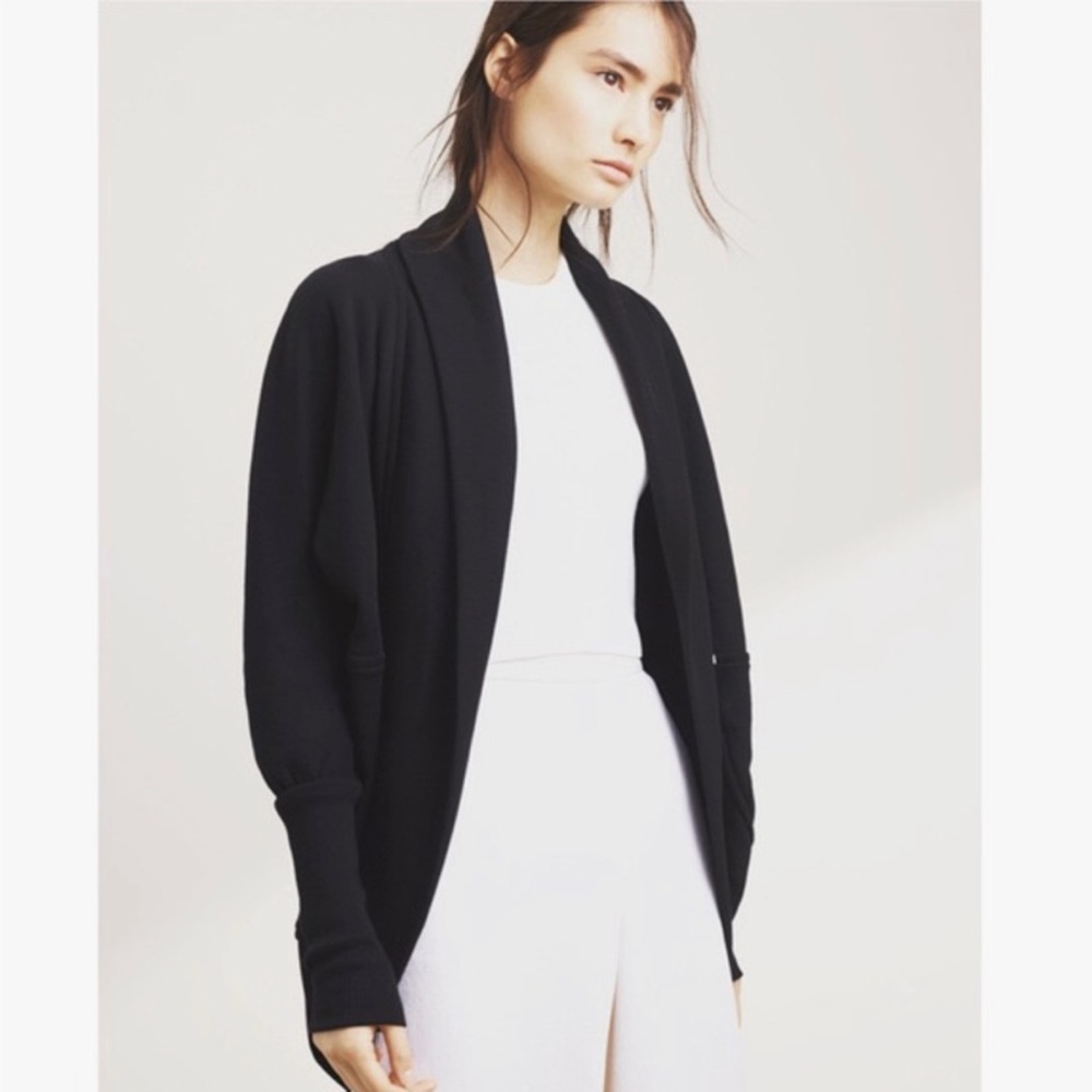 Wilfred Diderot dark Gray Studded Dolman Sweater